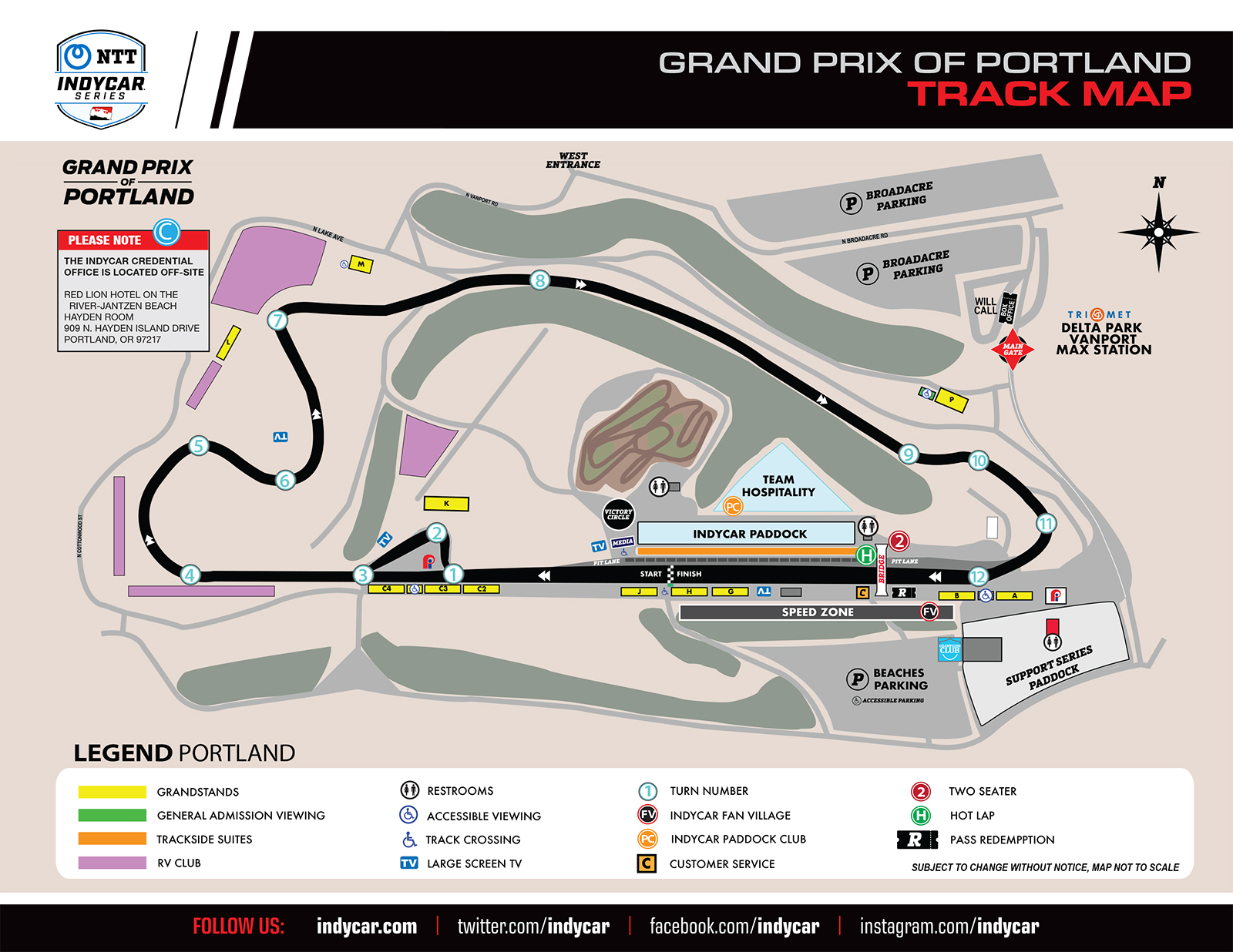 Portland International Raceway Seating Chart