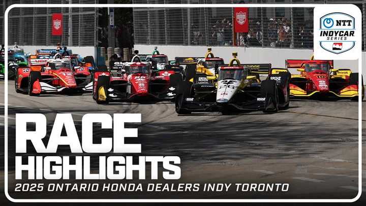 thumbnail for Race Highlights: 2025 Ontario Honda Dealers Indy Toronto