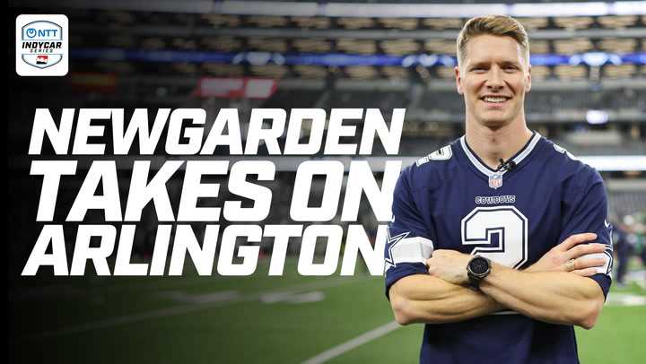 Josef Newgarden Returns to Texas for Dallas Cowboys Game